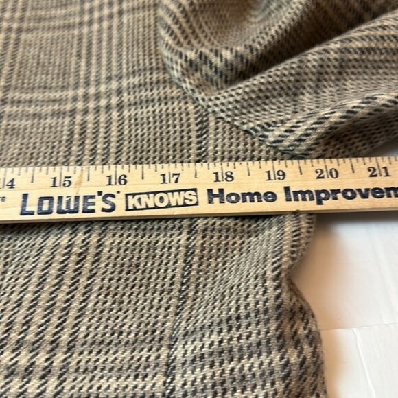 Vintage houndstooth 100% pure wool blazer - Picture 8 of 15